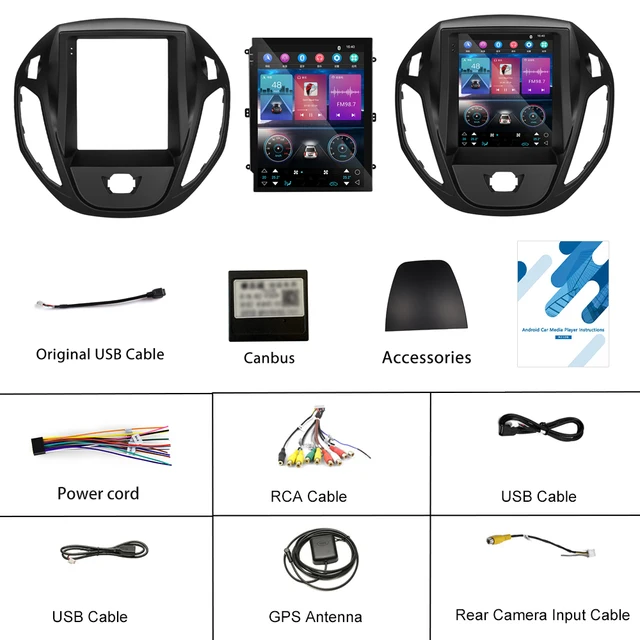 Ford transit courier 2014/2020 9,7" carplay Android auto wireless wifi bluetooth navigatore satellitare Europa USB AUTMPDFTRZ