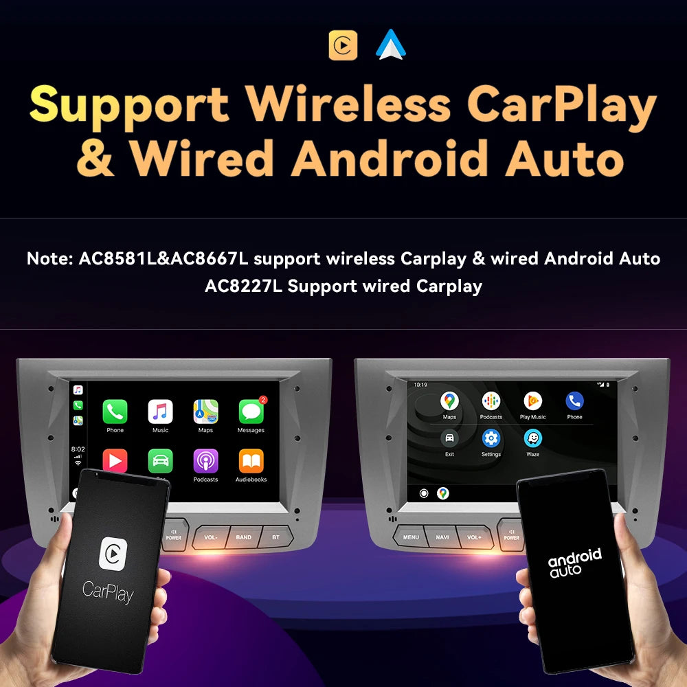 Alfa Romeo Mito 2008 - 2012 7"  Wireless Carplay Android 12 AUTMARMTO