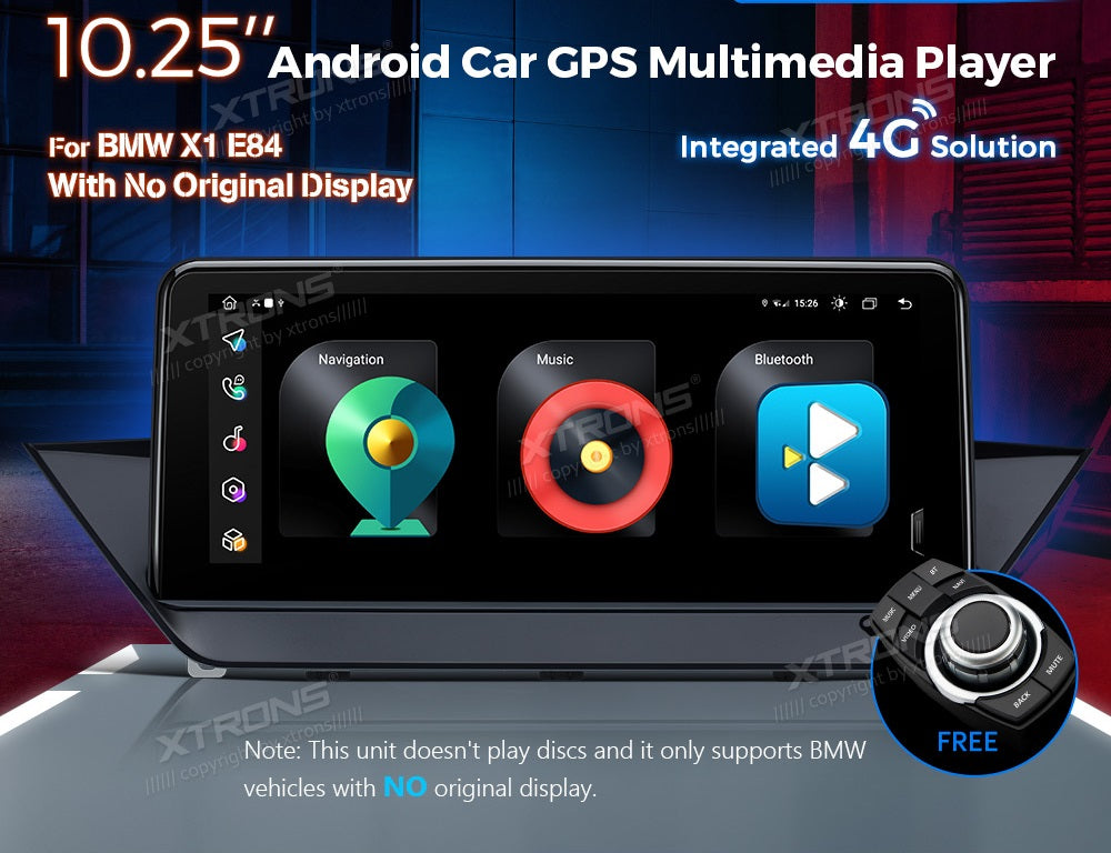 BMW X1 E84(2009-2015) CIC / Senza monitor  10.25'' Android 13 Car Multimedia Player   4G Carplay android auto QEB12X1CI