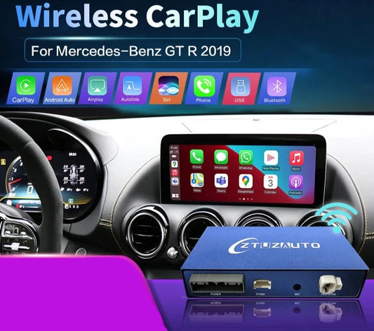 Mercedes Benz GT R 2019 Wireless CarPlay Android Auto  Mirror Link AirPlay Navigation GPS AUTMBGTR