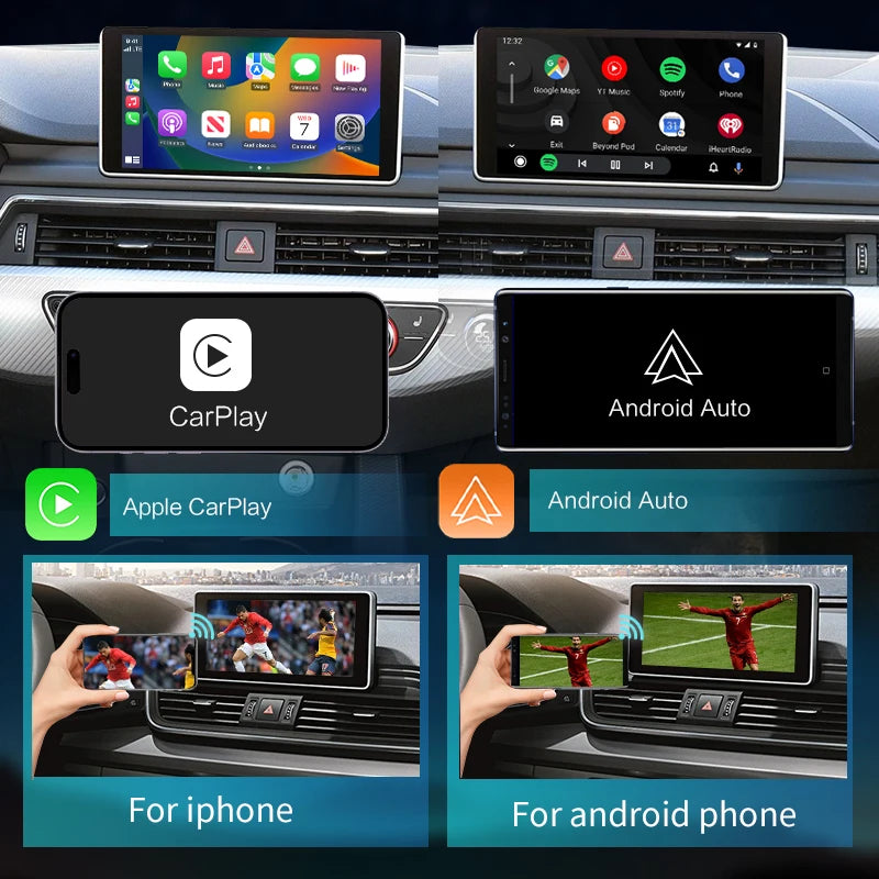 Audi A3 A4 A5 A6 A7 A8 Q3 Q5 Q7 Q2 Wireless Apple CarPlay Android Auto  Mirror Link AirPlay Car Play GPS AUTMADAQ27