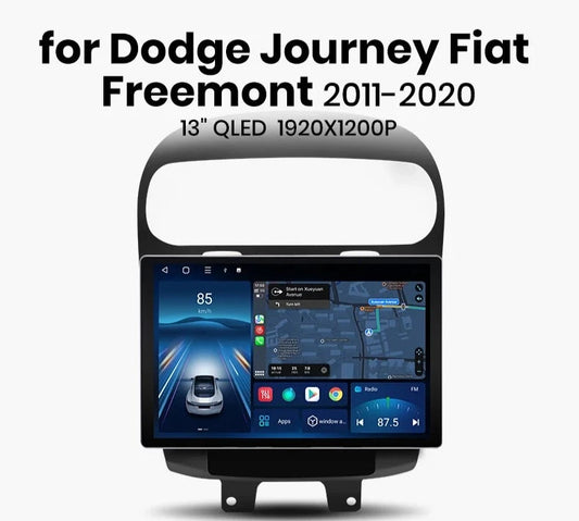Dodge Journey Fiat Freemont 2011-2020  Android 12  X7 MAX 13.1“ 2K AI Voice Wireless CarPlay Android Auto Car Radio rds  AUTMBSDGFF