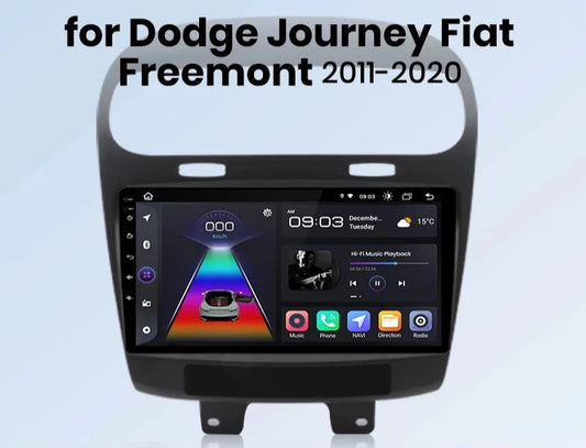 Dodge Journey Fiat Freemont 2011 - 2020  Car Radio   wireless CarPlay Android Auto GPS RDS WIFI AUTMFFRDG9