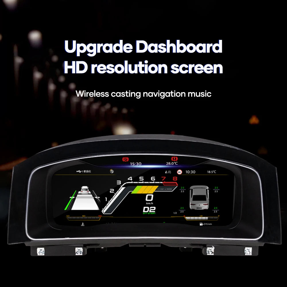 VW Golf7 MK7 2013-2020 12.3‘’  Lcd Cruscotto Digitale AUTMVWGOLF7