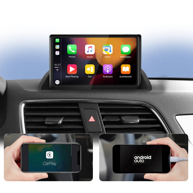 Audi Q3 2012-2018 Android 12 1920*720P Wireless CarPlay  Radio Multimedia  DSP Andorid Auto GPS Stereo autoradio AUTMADQ3R