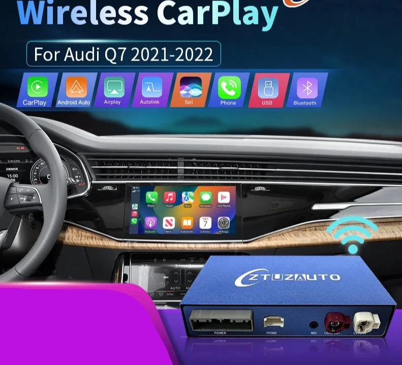 Audi  Q7 MIB3 2021-2022 Wireless Apple CarPlay Android Auto Mirror Navigation AUTMADQ7MIB3