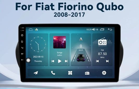 Fiat Fiorino Qubo Citroen Nemo Peugeot Bipper 2008-2017 Wireless Carplay Multimedia Player  Android Auto IPS gps AUTMFCPB9