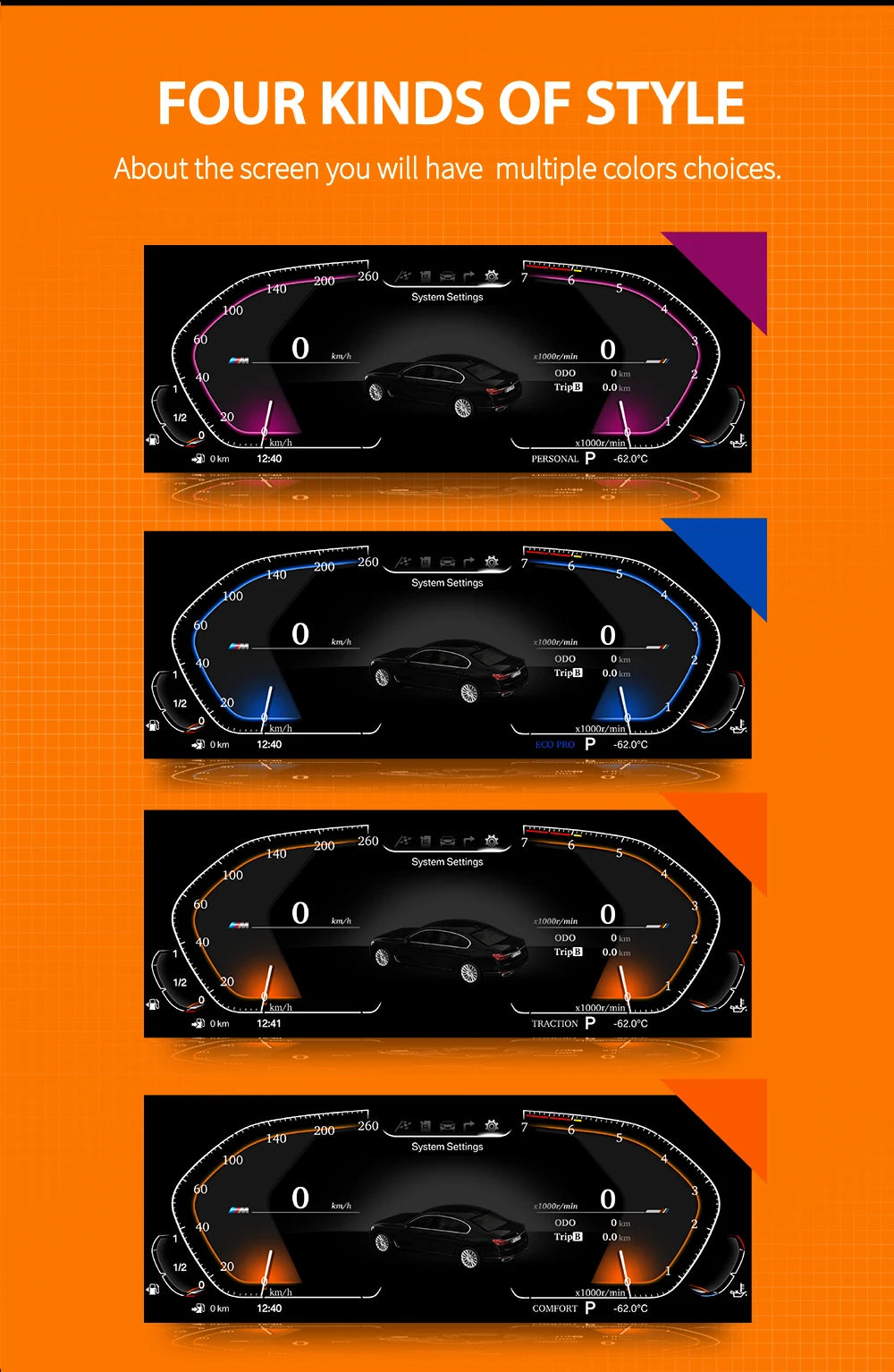 BMW F48 F39  12.3" Quadrante digitale lcd AUTMBMWF4839