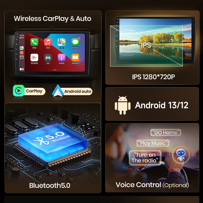 Passat B5 2000 - 2004 V1pro AI Voice 2 din Carplay Android Auto Radio RDS WIFI GPS BT  4G Car Multimedia  autoradio AUTMPASTB5