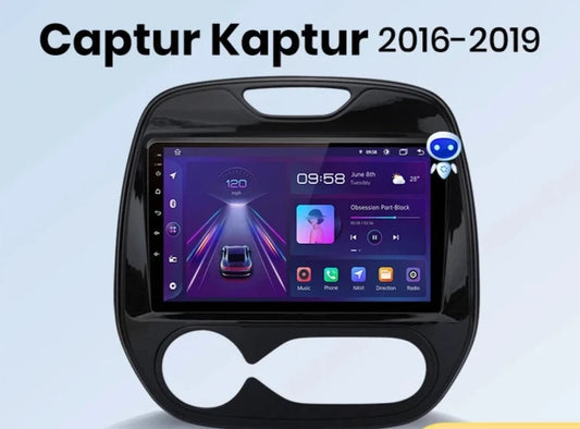 Renault Kaptur Captur 2016-2019 V1 AI Voice Wireless CarPlay Android Auto Radio RDS WIFI GPS BT  4G Car Multimedia  autoradio AUTMRENCPT2