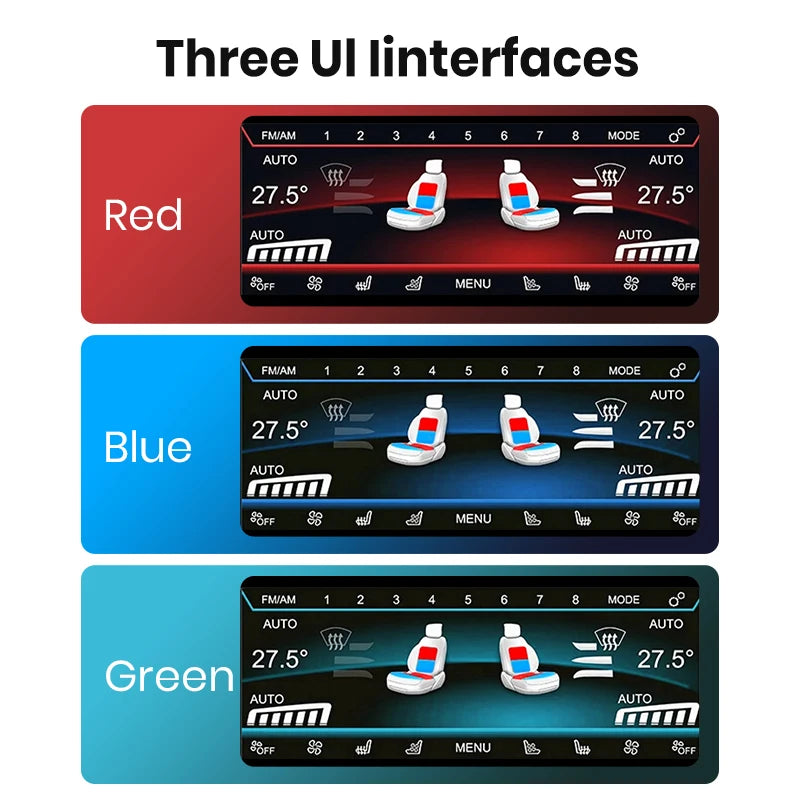 Schermo digitale touch da 10.25 " per Aria Condizionata BMW X1 2016-2022  Display comandi vocali AUTMPNLDGT1