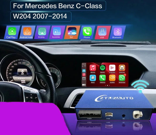 Mercedes Benz C-Class W204 2007-2014 Wireless CarPlay   Android Auto Mirror Link AirPlay   GPS AUTMMCBCW