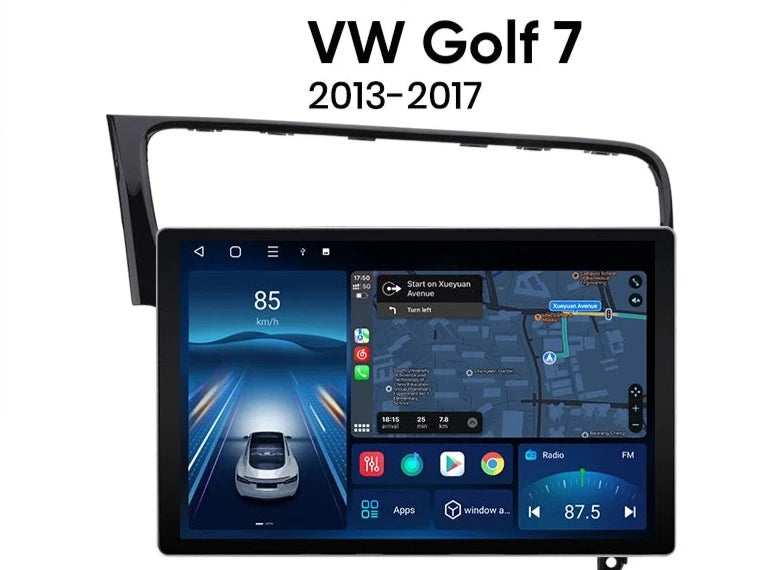 VW Volkswagen Golf 7 2013-2017 X7 PRO 11.5“ 2K AI Voice Wireless CarPlay Android Auto Car Radio RDS WIFI GPS BT Multimedia autoradio AUTMVGFPRO