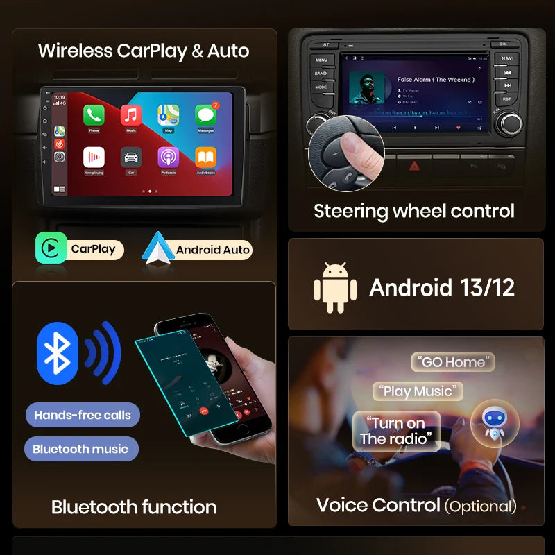 Alfa Romeo Mito 2008 -2012 7" Wireless CarPlay Android Auto  Radio RDS WIFI BT GPS  AUTMAFRMT2