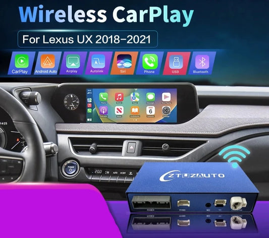 Lexus UX 2018-2021 Wireless CarPlay  Android Auto Mirror Link AirPlay  Navigation AUTMLXSUX21