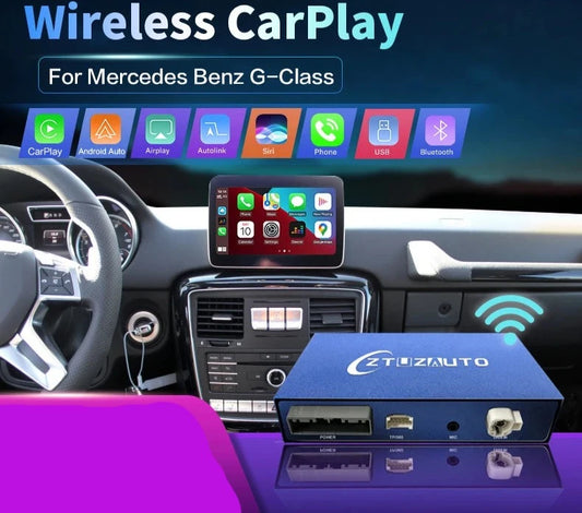 Mercedes Benz G-Class W463 2012-2018 G63 G65 AMG G500 G 63 65 500 Wireless CarPlay  Android Auto Mirror Link GPS AUTMGAWG