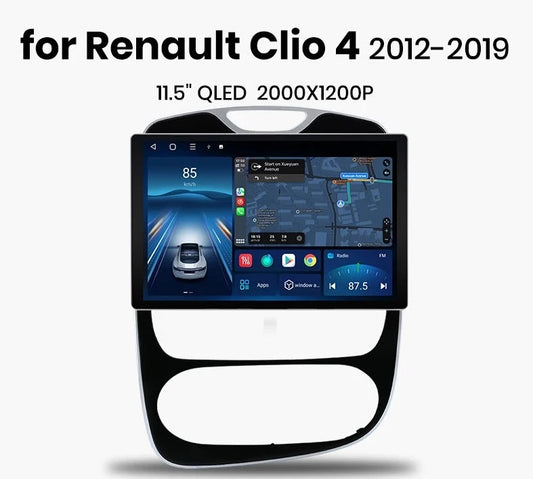 Renault Clio 4 ZOE 2012-2019 X7 MAX 13.1“ 2K AI Voice Wireless CarPlay Android Auto Car Radio RDS WIFI BT GPS  Multimedia autoradio AUTMRENCL413
