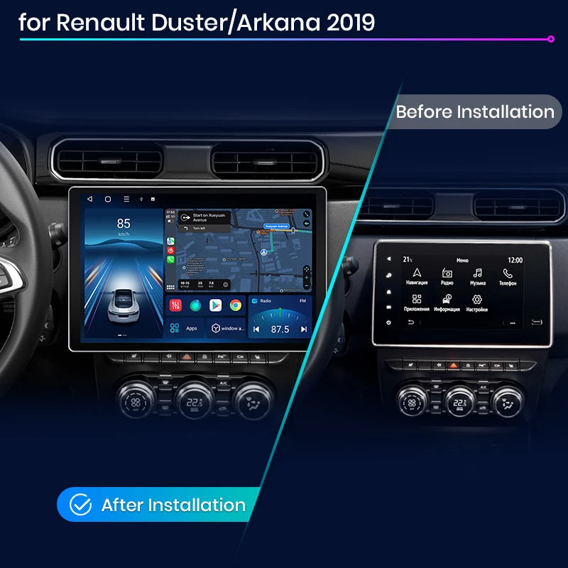 Renault Arkana / Dacia Duster 2019 2021 Android 12 X7 PRO 11.5“ 2K wireless carplay android auto wifi usb gps AUTMDCDK1