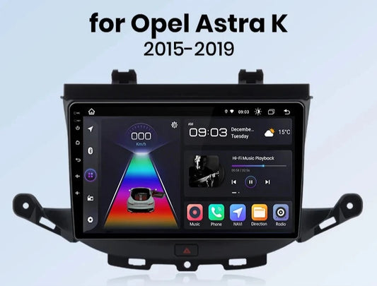 Opel Astra K 2015 - 2019 V1 Plus Car Radio RDS WIFI GPS BT  wireless CarPlay Android Auto car intelligent systems AUTMOPLAATK9